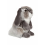 Lop-eared Rabbit Gray - 18 cm