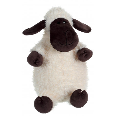 Mouton Funny Sheep Blanc Tête grise - 30 cm