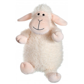 Funny Sheep White Pink Head - 30 cm
