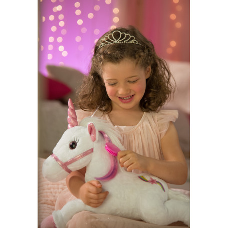 Peluche musicale et lumineuse - Lady la Licorne Magique - SHOCK ID