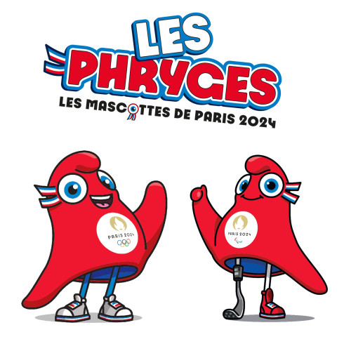 Mascottes Olympiques et Paralympiques PARIS 2024 - 24 cm