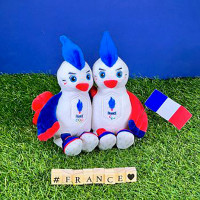 Peluches Equipe de France Olympique et Paralympique - 24 cm