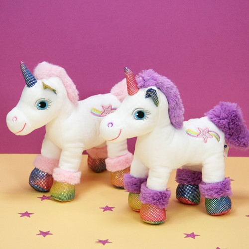 Girly plush with glitter