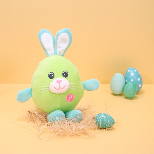 Storaffy Jouets en Peluche Lapin de Pâques,Peluche Lapin de Pâques