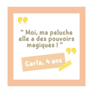 🪄 Vous aussi, les peluches de vos enfants sont dotées de pouvoirs magiques ? ✨👧🏼
 
#Peluche #Doudou #Kids #Magie